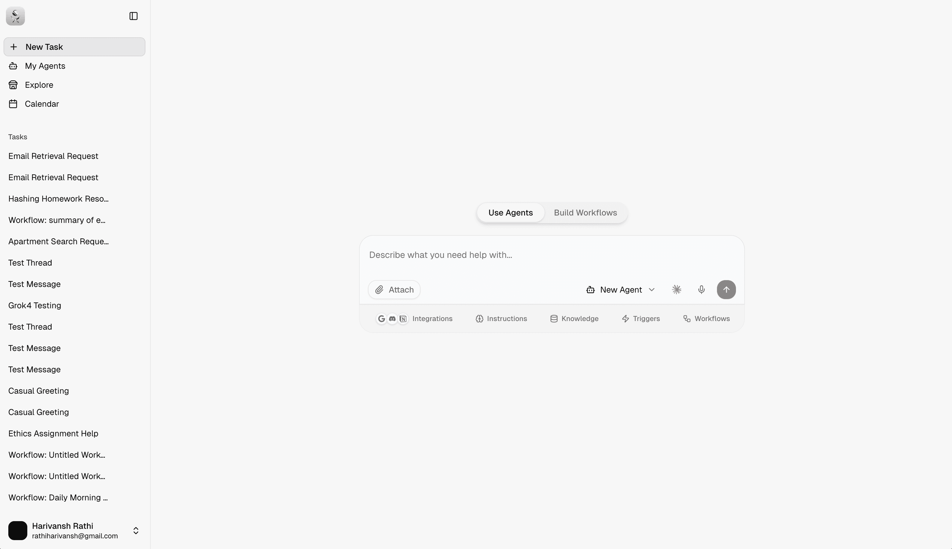App screen light mode